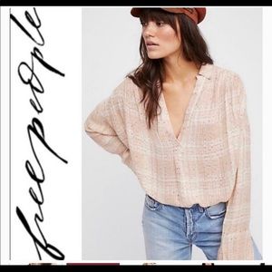 NWT FREE PEOPLE fearless love shirt size SMALL